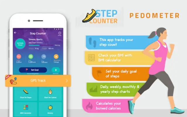 Step Counter - Pedometer android App screenshot 0